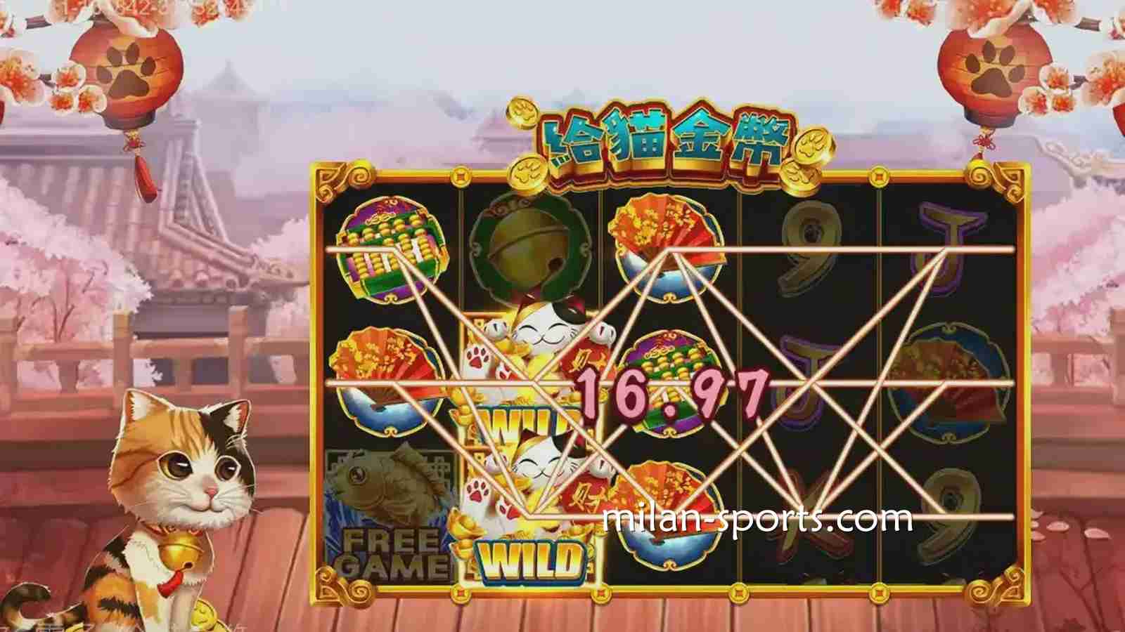 《给猫金币》游戏充满卡通风格与日系元素，在韦德体育极易上手